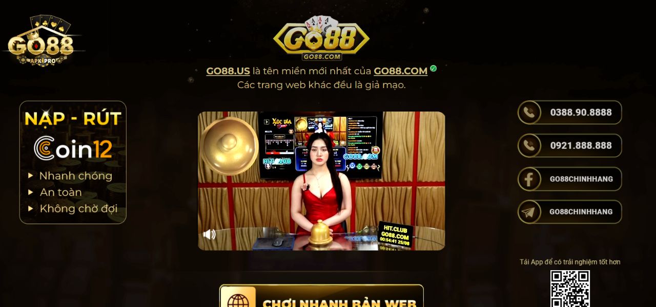 Trang chủ chính thức của Go88