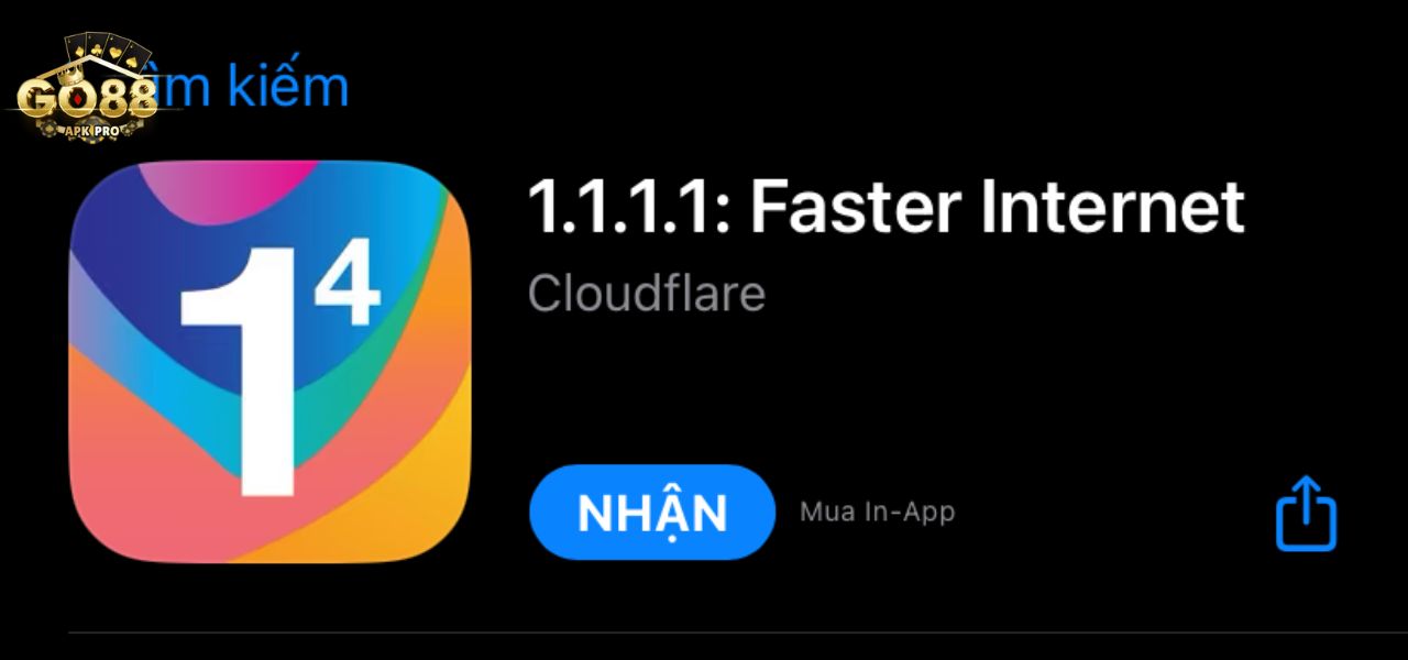 Tải App 1.1.1.1 về máy để truy cập